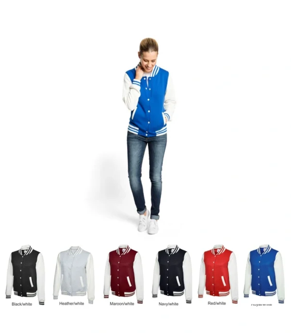 Uneek UC525 Varsity Jacket